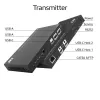 Conjunto extensor de média AV ACT com switch USB-C duplo, CAT6A, 100 metros