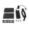 Conjunto extensor de média AV ACT com switch USB-C duplo, CAT6A, 100 metros