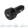 Carregador de automóvel USB-C de 2 portas com carregamento rápido 95W ACT com Power Delivery PPS, Quick Charge e GaNFast