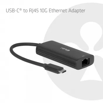 Club3D CAC-2531 Adaptador de USB-C para RJ45 Ethernet 10 Gbps