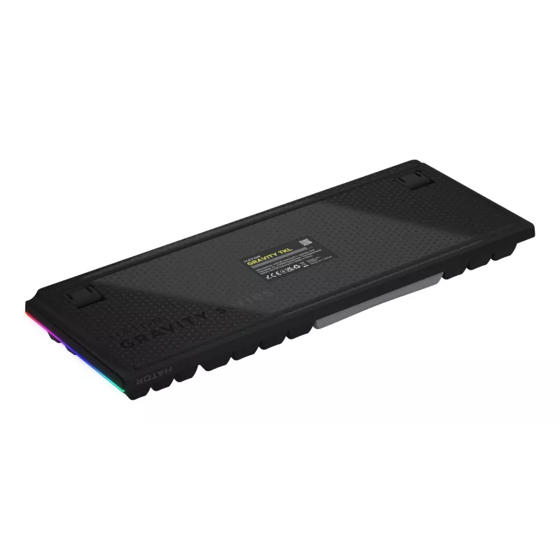 HATOR Gravity TKL teclado gaming USB QWERTY US English preto