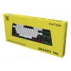 HATOR Gravity TKL teclado gaming USB QWERTY US English preto