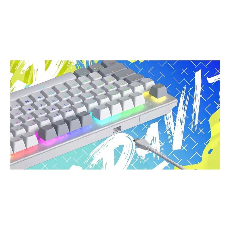 HATOR Gravity TKL teclado gaming USB QWERTY US English preto