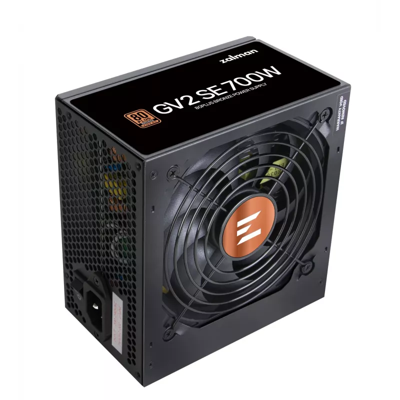 Zalman ZM700-GV2SE fonte de alimentação 700 W 20+4 pinos ATX ATX preto