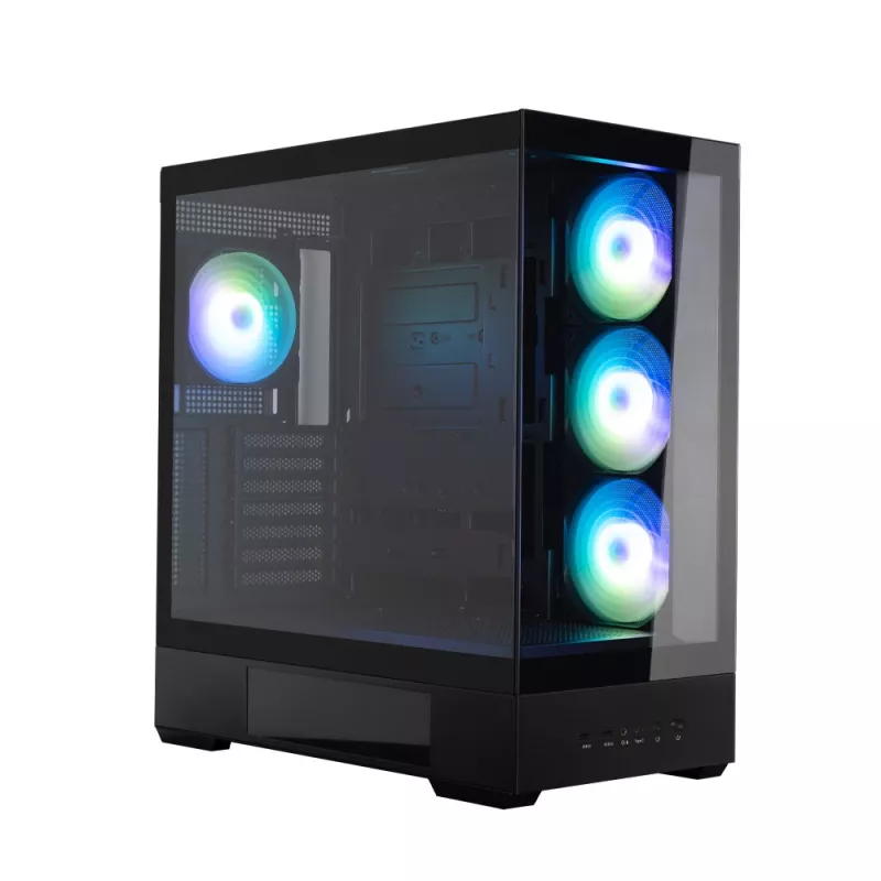 Zalman P40 DS preto midi tower