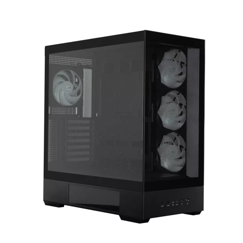 Zalman P40 DS preto midi tower