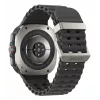 Samsung Galaxy Watch Ultra 3,81 cm (1,5 polegadas) AMOLED 47 mm digital 480 x 480 píxeis ecrã tátil 4G prateado WLAN GPS (satélite)