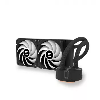 Zalman RESERATOR5 Z24 ARGB preto sistema de refrigeração de computador processador refrigeração líquida all-in-one 12 cm
