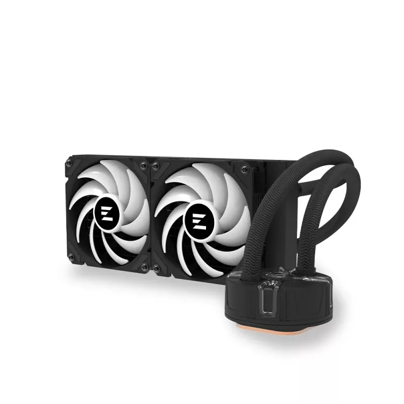 Zalman RESERATOR5 Z24 ARGB preto sistema de refrigeração de computador processador refrigeração líquida all-in-one 12 cm