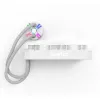 Zalman Reserator5 Z24 ARGB branco refrigerador líquido all-in-one para processadores 12 cm