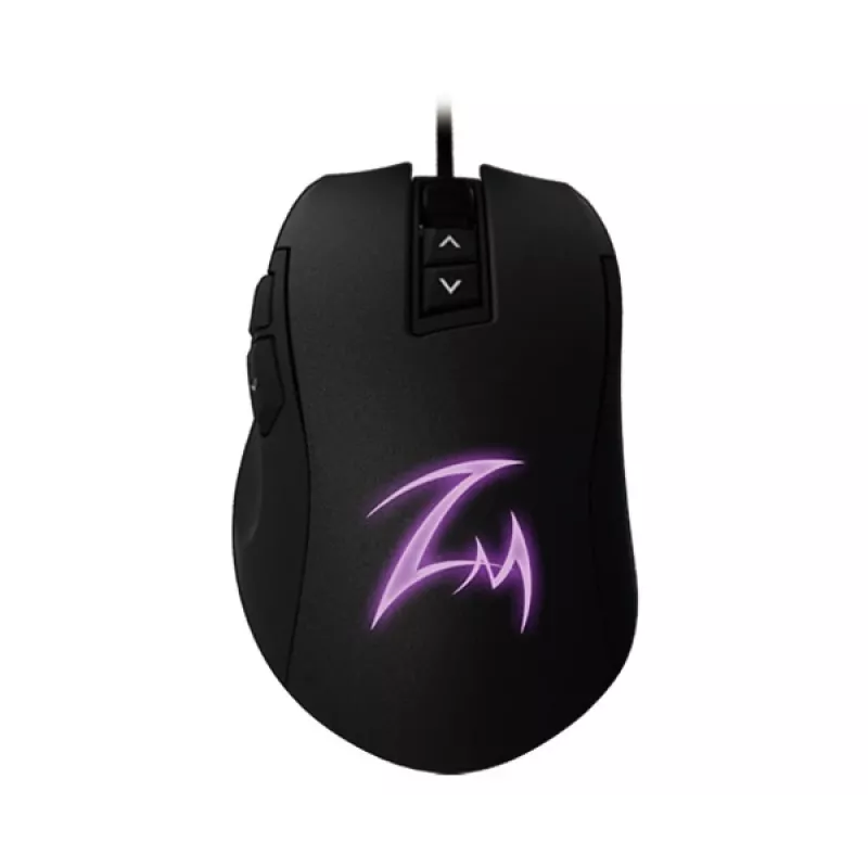 Zalman ZM-GM7 rato gaming para destro USB Type-A LED azul 12000 DPI