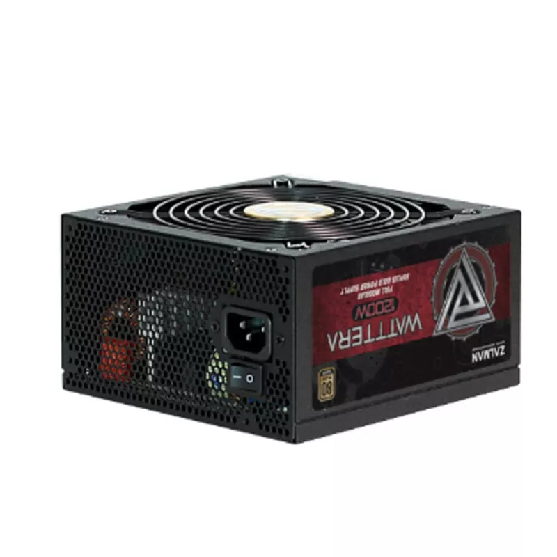 Zalman ZM1200-EBTII fonte de alimentação 1200 W 24 pinos ATX ATX preto