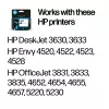 HP 302 tinteiro original, standard, preto, tinta pigmentada, 3,5 ml, 1 unid., 170 páginas