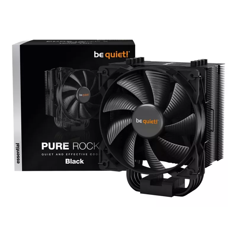 be quiet! Pure Rock 2 Black Dissipador de CPU (BK007)