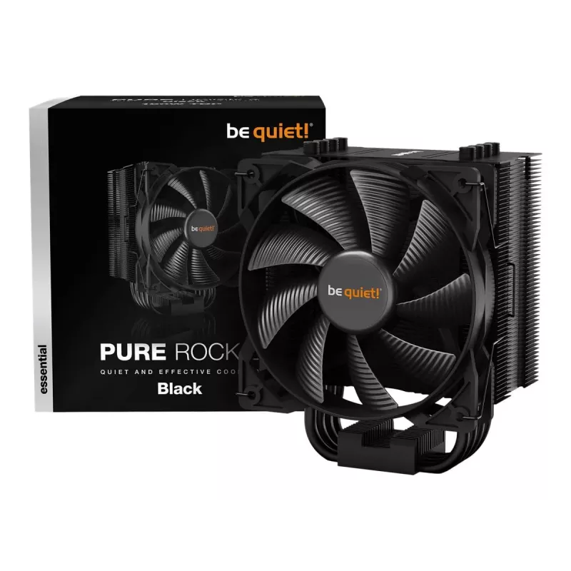 be quiet! Pure Rock 2 Black Dissipador de CPU (BK007)