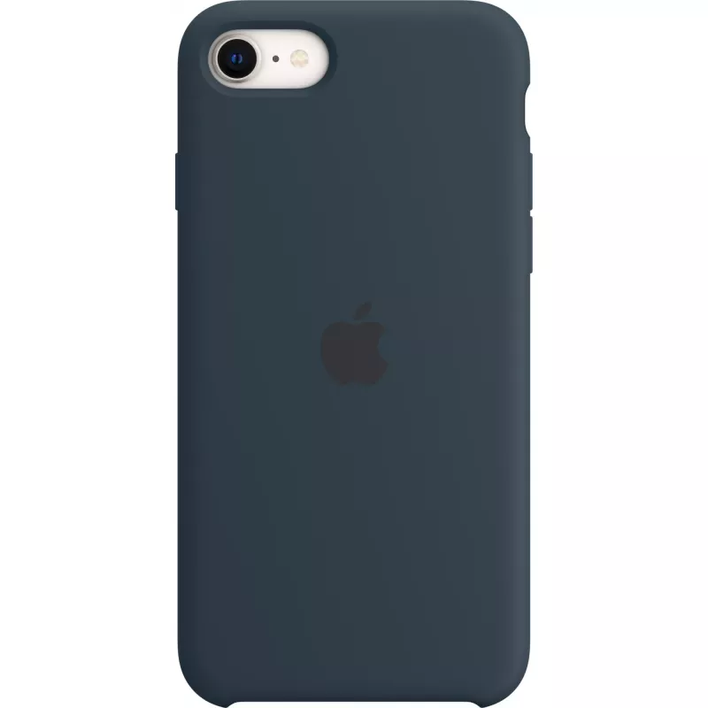 Apple iPhone SE capa de silicone - Abyss Blue (MN6F3ZM/A)