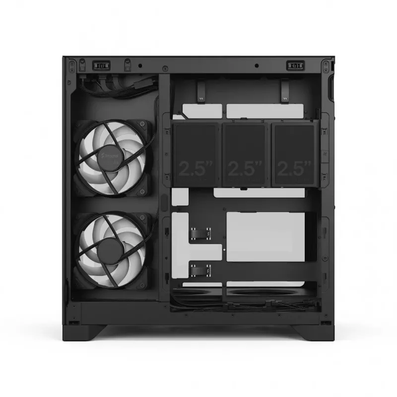Caixa Midi-Tower Fractal Design Pop 2 Vision Black RGB (FD-C-POV2A-02)
