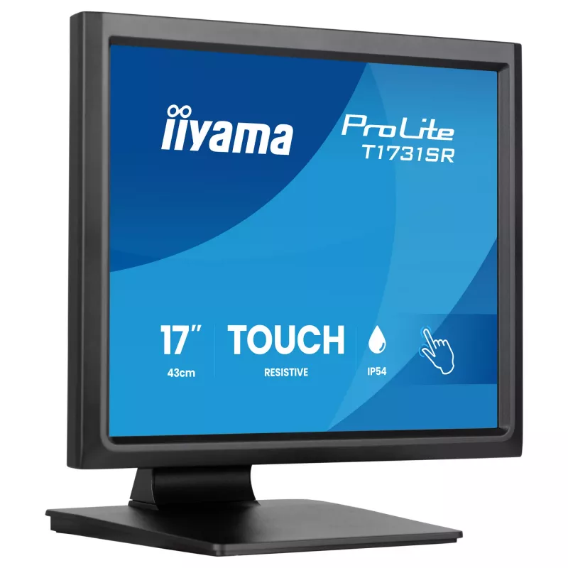 iiyama ProLite T1731SR-B2S monitor touchscreen 17 polegadas SXGA