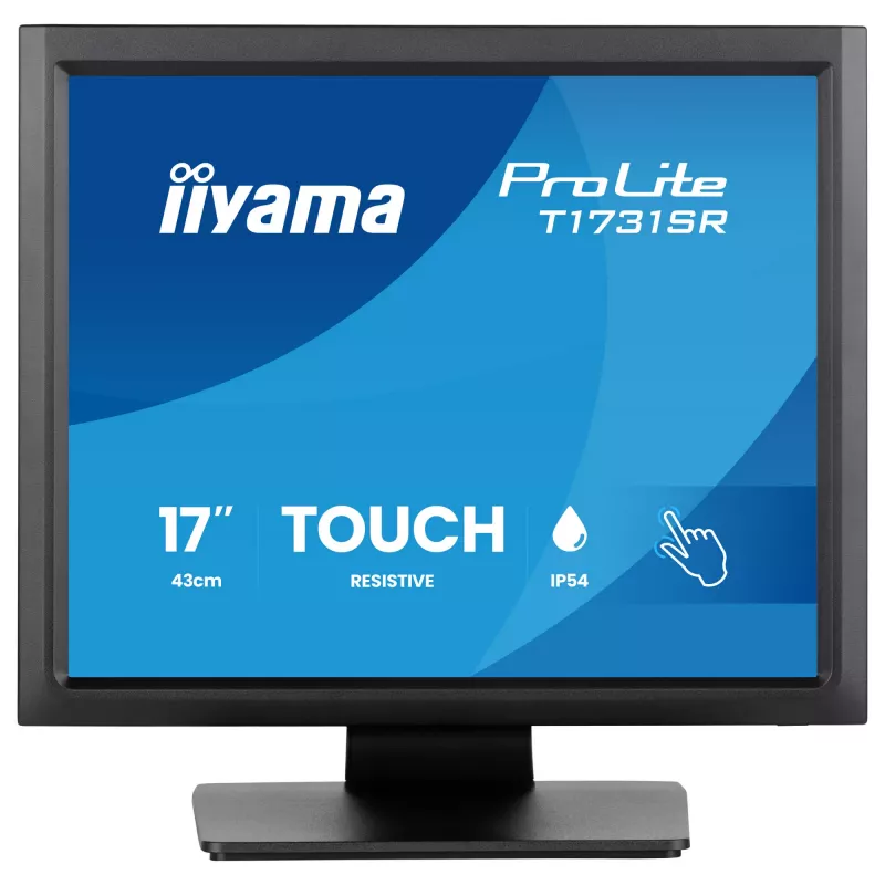 iiyama ProLite T1731SR-B2S monitor touchscreen 17 polegadas SXGA