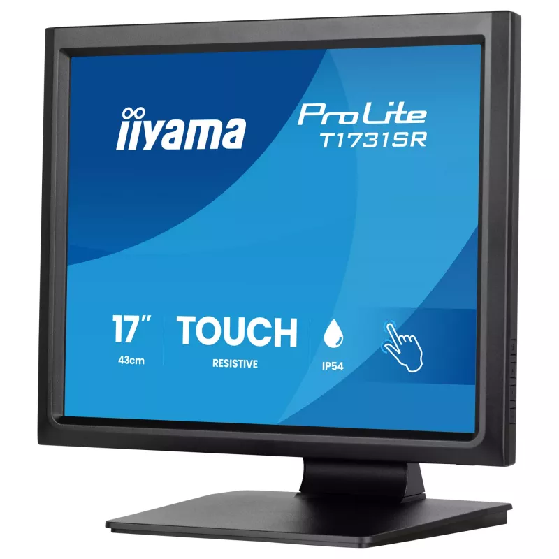 iiyama ProLite T1731SR-B2S monitor touchscreen 17 polegadas SXGA