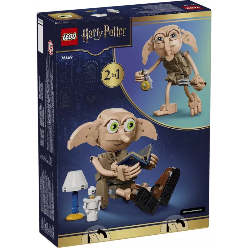 LEGO Harry Potter 76469 Dobby, o Elfo Livre (379 peças)