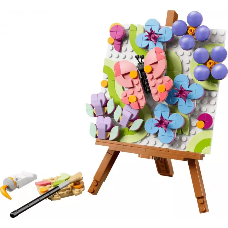 LEGO Creator 3-in-1 31390 Quadro Decorativo de Arte Floral (348 peças)