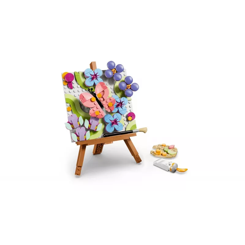 LEGO Creator 3-in-1 31390 Quadro Decorativo de Arte Floral (348 peças)