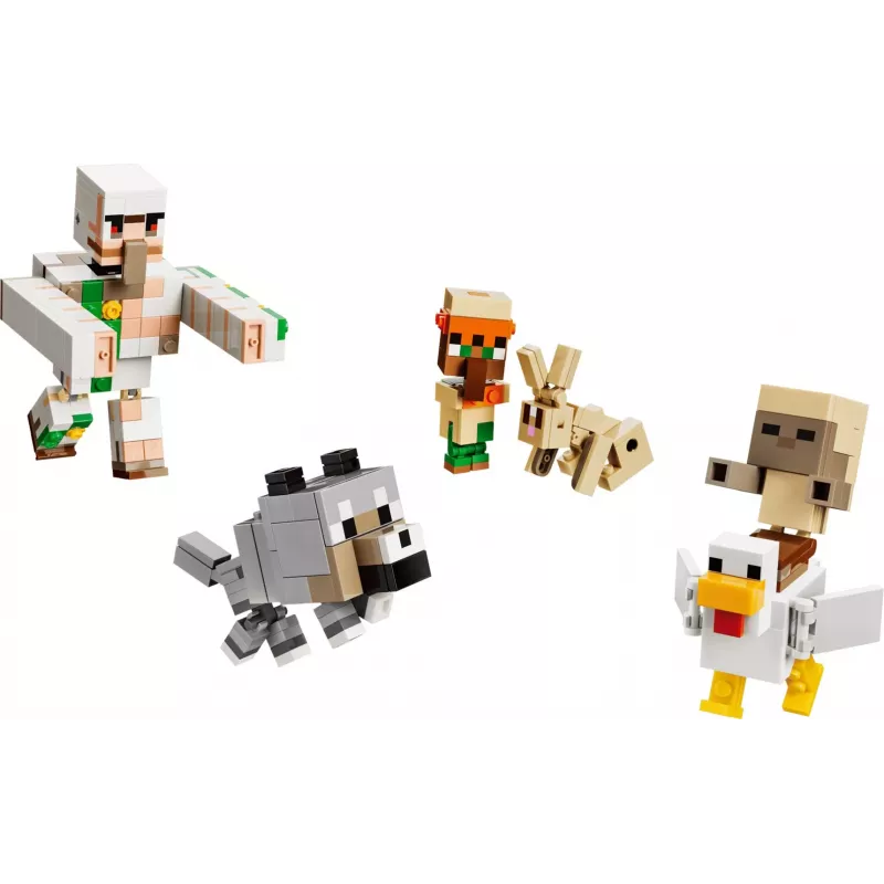 LEGO Minecraft 21592 Ataque no Deserto do Cavaleiro de Galinhas (428 peças)