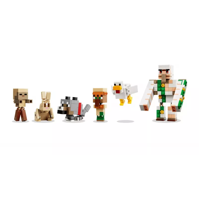 LEGO Minecraft 21592 Ataque no Deserto do Cavaleiro de Galinhas (428 peças)