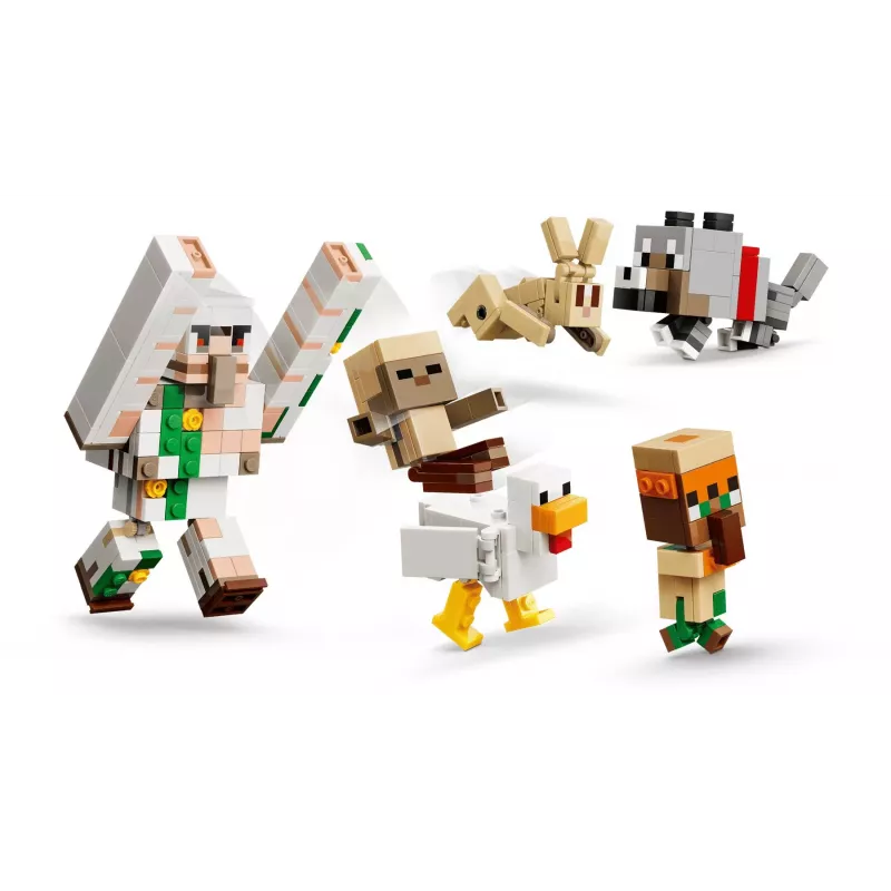 LEGO Minecraft 21592 Ataque no Deserto do Cavaleiro de Galinhas (428 peças)