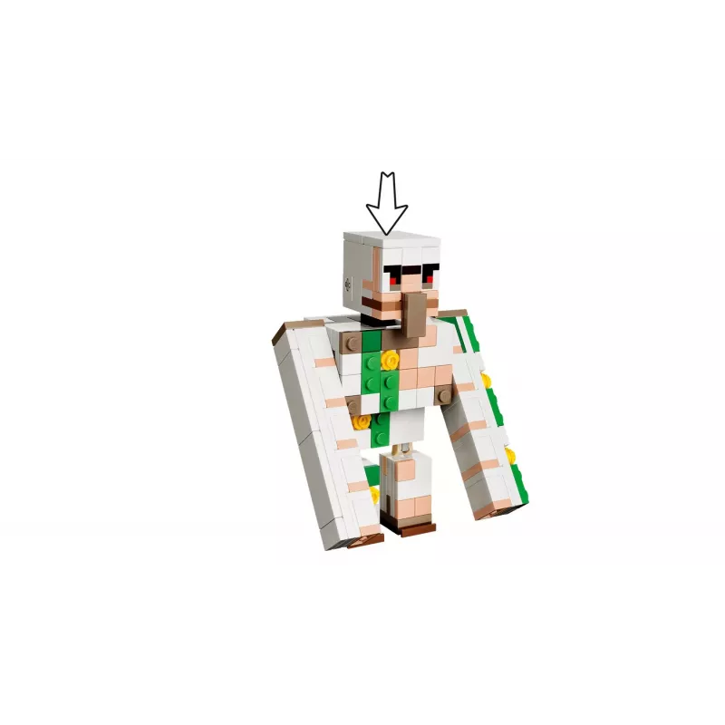 LEGO Minecraft 21592 Ataque no Deserto do Cavaleiro de Galinhas (428 peças)