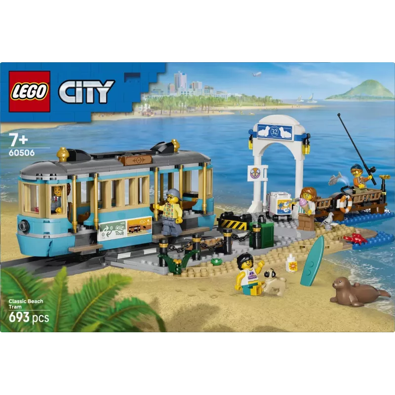LEGO City 60506 Elétrico Clássico de Praia (693 peças)