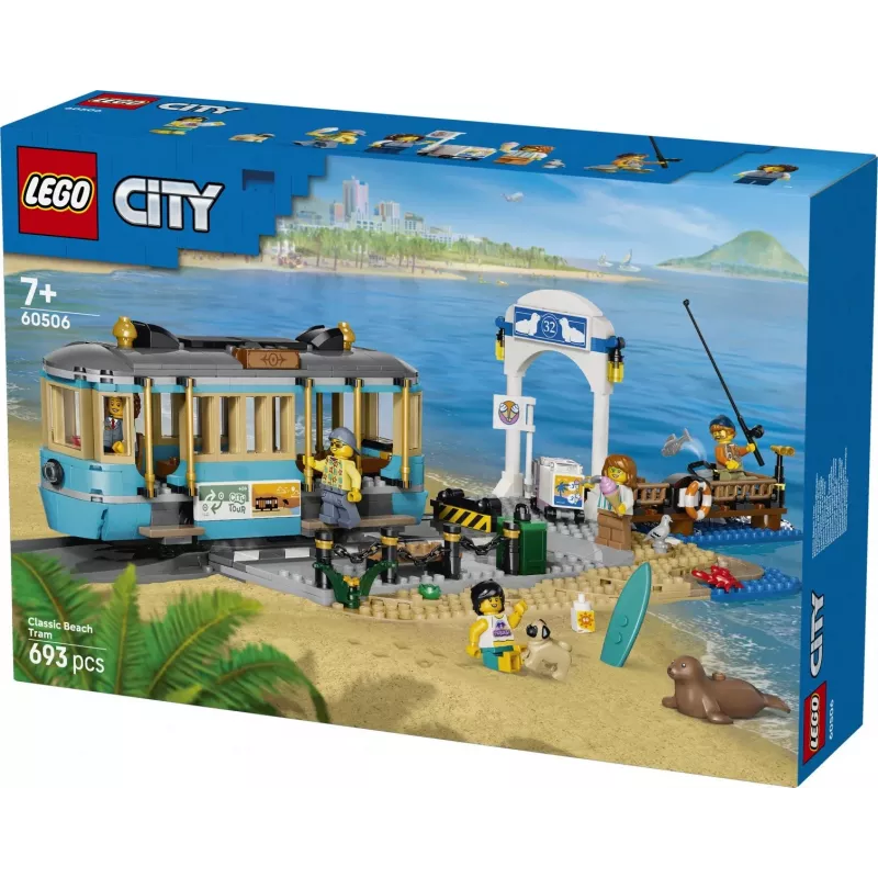 LEGO City 60506 Elétrico Clássico de Praia (693 peças)