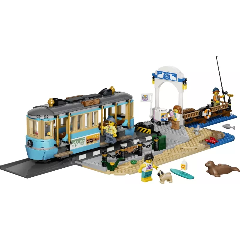 LEGO City 60506 Elétrico Clássico de Praia (693 peças)