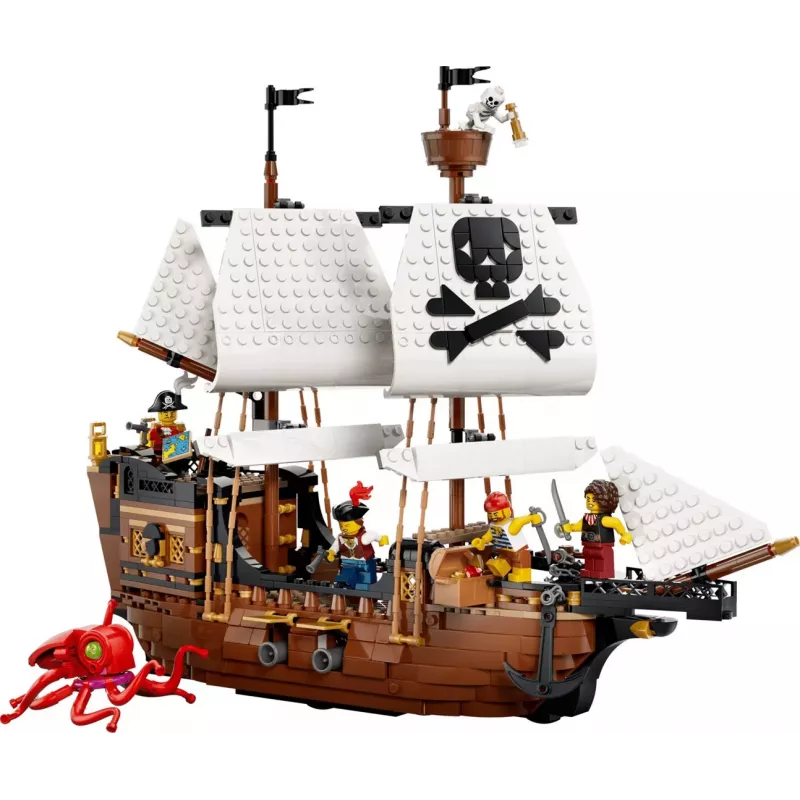 LEGO Creator 3-in-1 31387 Navio Pirata Icónico (1074 peças)