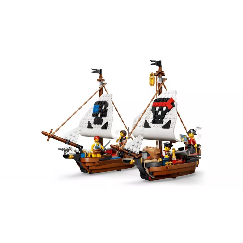 LEGO Creator 3-in-1 31387 Navio Pirata Icónico (1074 peças)