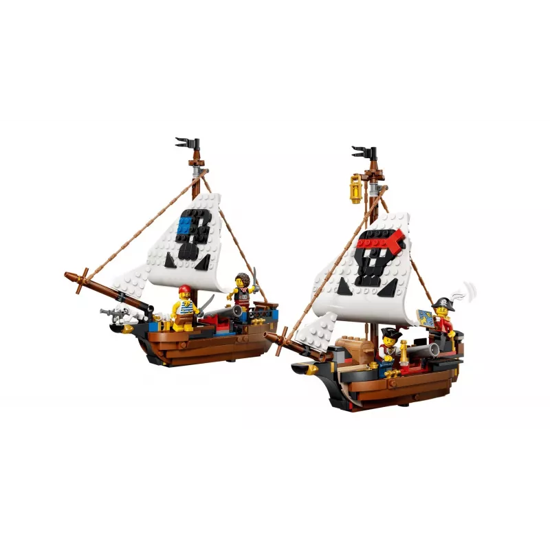 LEGO Creator 3-in-1 31387 Navio Pirata Icónico (1074 peças)