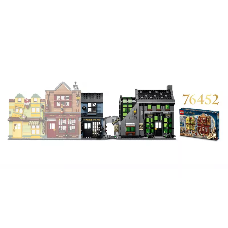 LEGO Harry Potter 76471 Lojas de Magia da Rua Nokturno (788 peças)