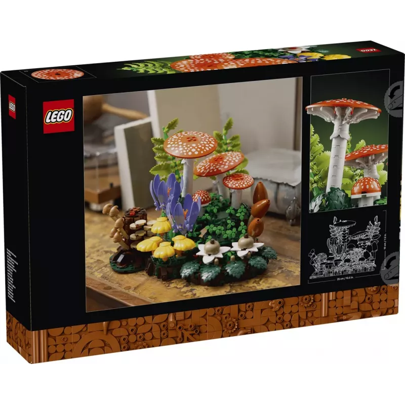 LEGO Botanicals 11505 Cogumelos da Floresta (806 peças)