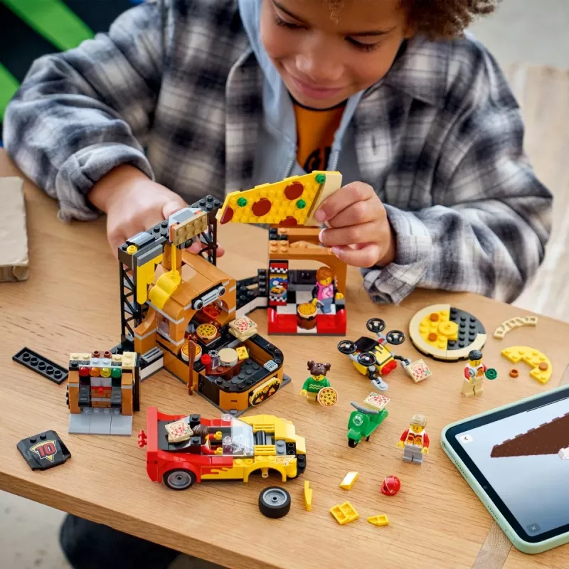 LEGO City 60496 Serviço de Entrega de Pizza com Veículos (494 peças)