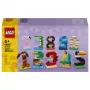 LEGO 40807 Números de Aniversário - Decoração de Bolo com Animais para Construir (281 peças)