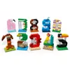 LEGO 40807 Números de Aniversário - Decoração de Bolo com Animais para Construir (281 peças)