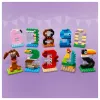 LEGO 40807 Números de Aniversário - Decoração de Bolo com Animais para Construir (281 peças)