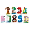 LEGO 40807 Números de Aniversário - Decoração de Bolo com Animais para Construir (281 peças)