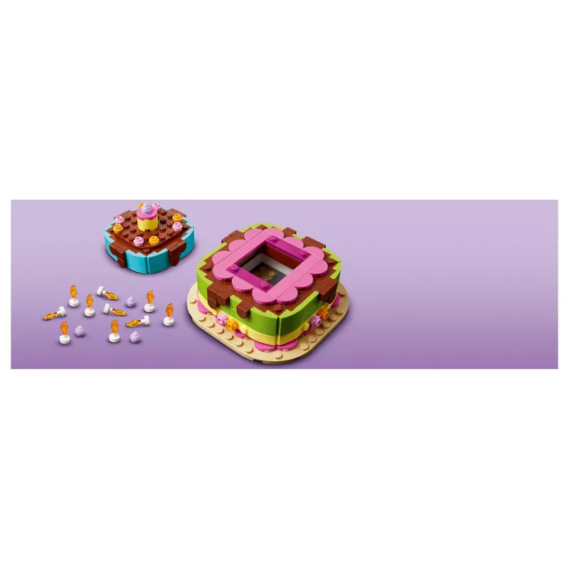 LEGO 40815 Bolo de Aniversário - Bolo com Velas para Construir (219 peças)