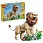 LEGO Creator 3-in-1 31386 Animais Selvagens: Leão Majestoso (839 peças)