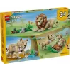 LEGO Creator 3-in-1 31386 Animais Selvagens: Leão Majestoso (839 peças)