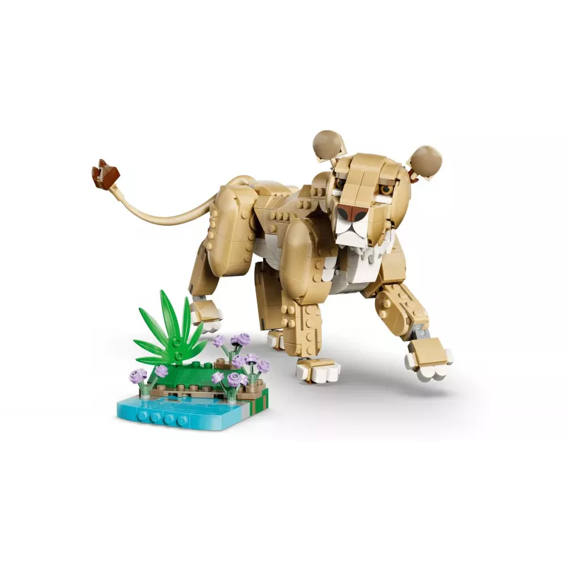 LEGO Creator 3-in-1 31386 Animais Selvagens: Leão Majestoso (839 peças)