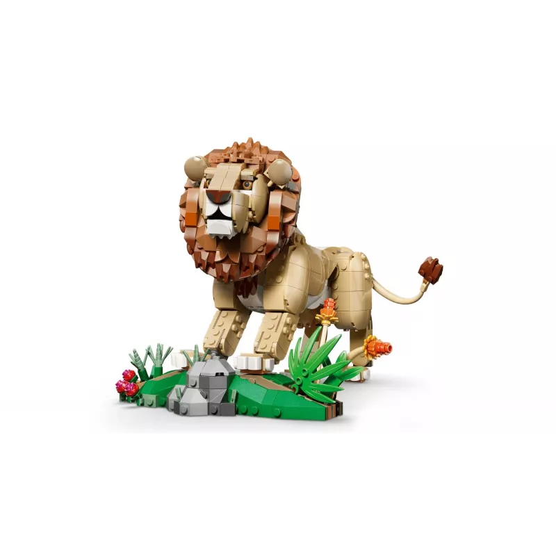 LEGO Creator 3-in-1 31386 Animais Selvagens: Leão Majestoso (839 peças)