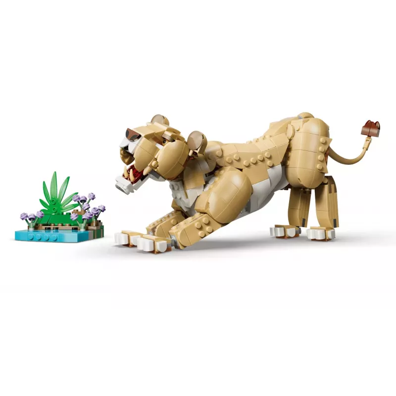 LEGO Creator 3-in-1 31386 Animais Selvagens: Leão Majestoso (839 peças)